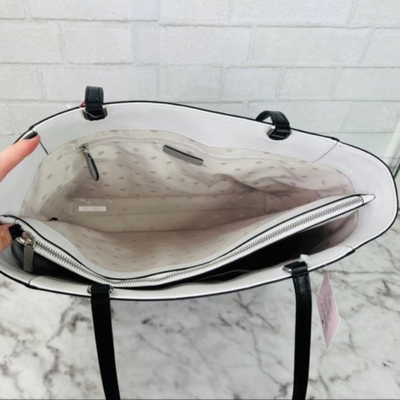 Kate Spade Colorblock Large Laptop Tote Shoulder Bag & Large Continental Wallet - Picture 9 of 16